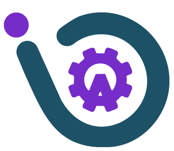 Automator system logo with Mazaya for Integrated Software Solutions company