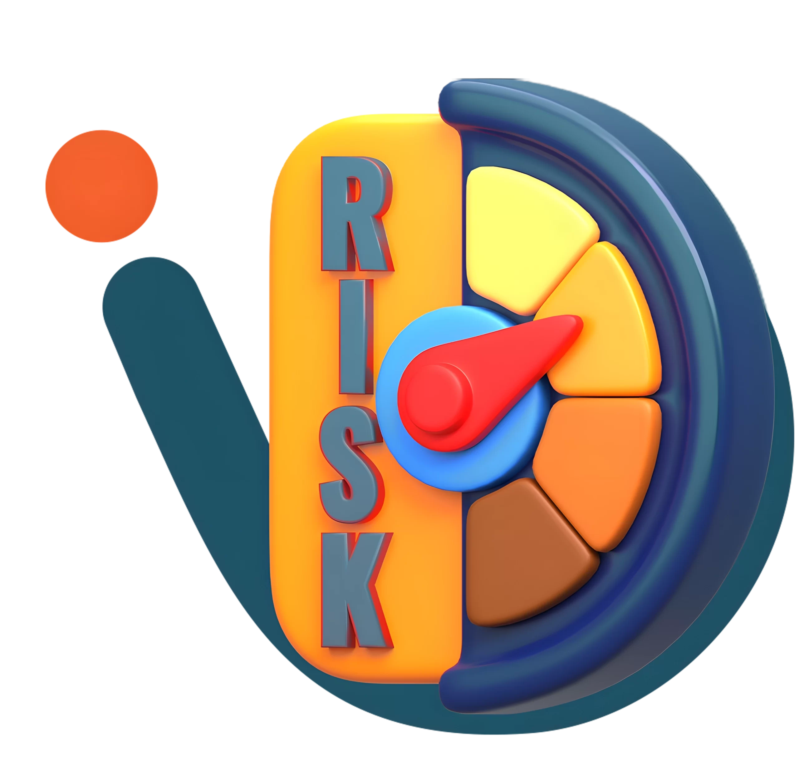 Risk icon with gauge and Mazaya Integrated Software Solutions logo representing risk and compliance management.